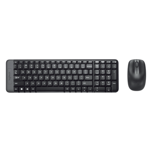 LOGITECH MK220 Wireless Combo - BLACK - RUS