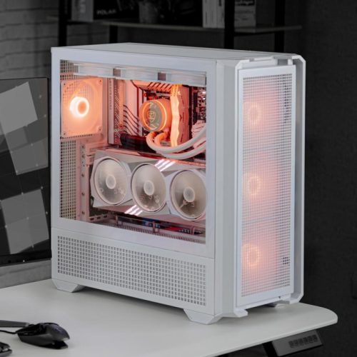 Hyper ELITE Gamer WHITE PC <br> <span style="color: #ff0000;">  Intel-Core i7 - 14700KF, 3.4 GHz | ОЗУ DDR5 32GB 6400Mhz | 12GB GeForce RTX4070 | SSD Samsung 980 PRO 1TB