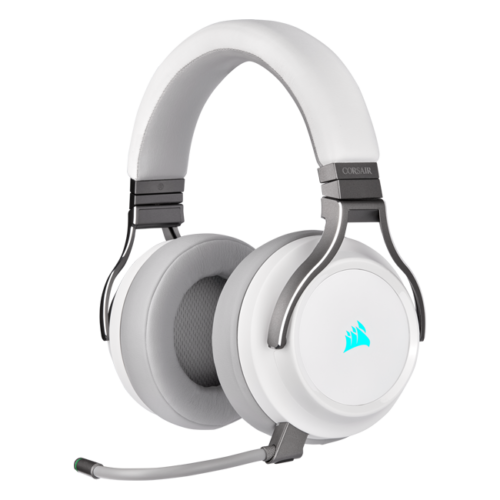 CORSAIR VIRTUOSO RGB WIRELESS 7.1 Surround Sound - White