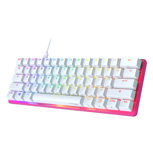 HyperX Alloy Origins 60 Pink - HyperX Linear Red Switches, RU