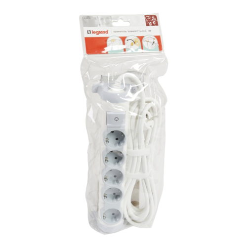 Удлинитель Legrand 5x2К+З 5м комфорт