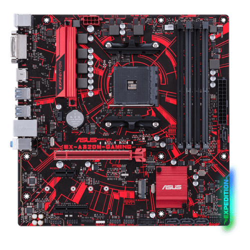 MB ASUS | EXPEDITION | A320M GAMING | AM4