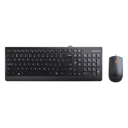 Lenovo 300 USB Combo Keyboard & Mouse - Russian/Cyrillic (441) (GX30M39635)