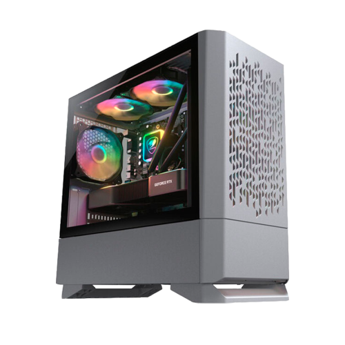 GAMER COMPACT WHITE PC <br> <span style="color: #ff0000;"> Intel-Core i7 - 12700, 4.9 GHz | ОЗУ: DDDR5 16GB 5600Mhz | 8GB GeForce RTX 4060Ti |  SSD M2 1000GB NVMe