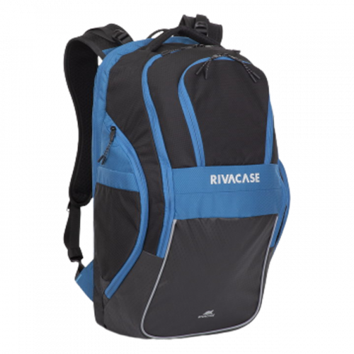 RIVACASE 5265 black/blue 17.3'' 30L Laptop backpack / 6