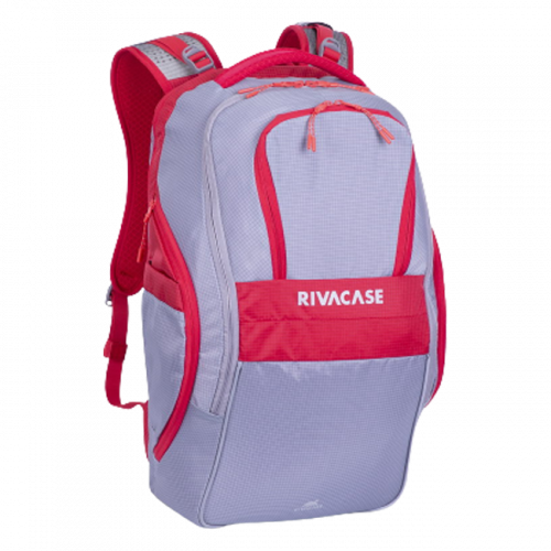 RIVACASE 5265 grey/red 17.3'' 30L Laptop backpack / 6