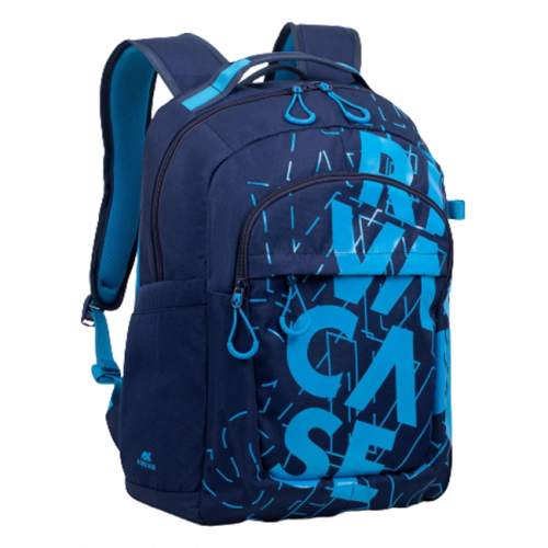 RIVACASE 5430 dark blue/light blue 30L Urban backpack / 6