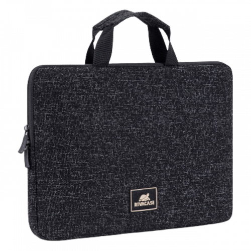 RIVACASE 7913 black 13.3" Laptop sleeve with handles / 12