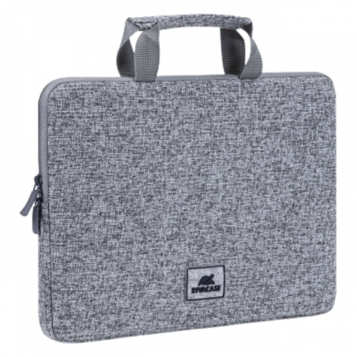 RIVACASE 7913 light grey 13.3" Laptop sleeve with handles / 12