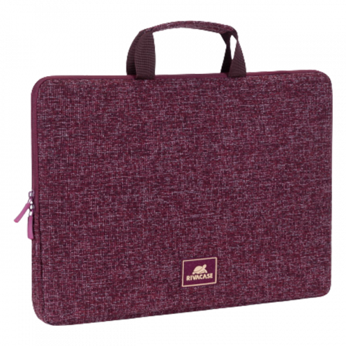 RIVACASE 7913 burgundy red 13.3" Laptop sleeve 13.3" with handles / 12