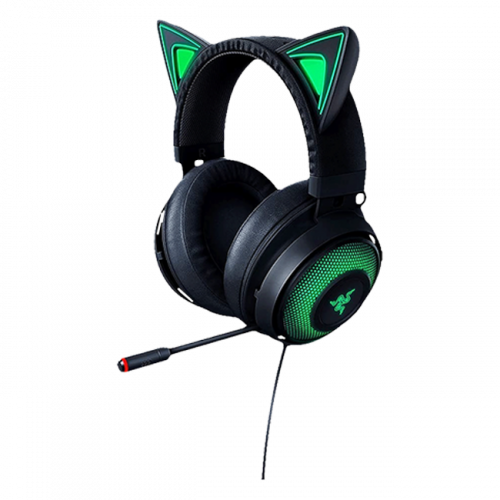 RAZER KRAKEN KITTY - Black Kitty Ear USB Headset with Chroma