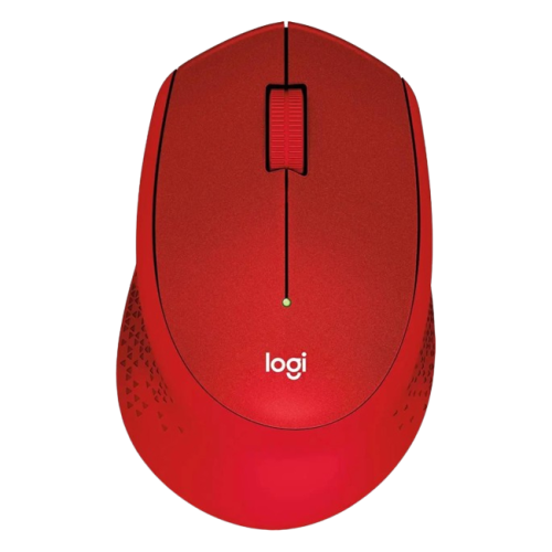LOGITECH M330 Wireless Mouse - SILENT PLUS - RED