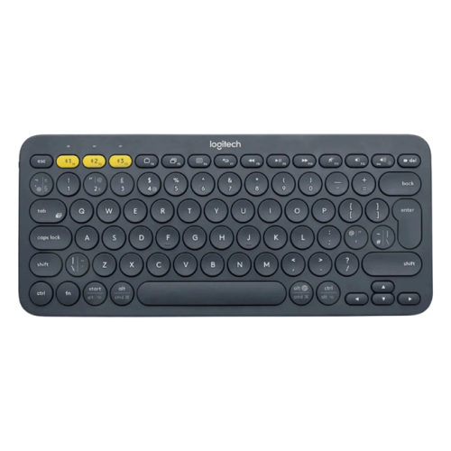 LOGITECH K380 Multi-Device Bluetooth Keyboard - DARK GREY - RUS