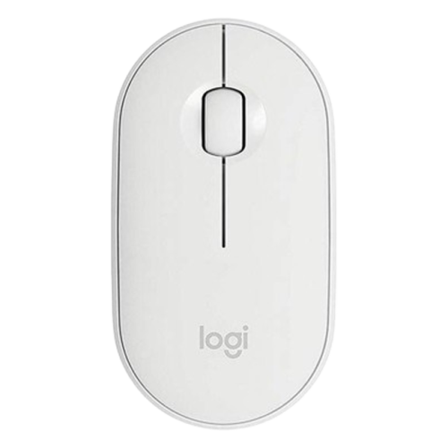 LOGITECH M350 Pebble Bluetooth Mouse - OFF-WHITE