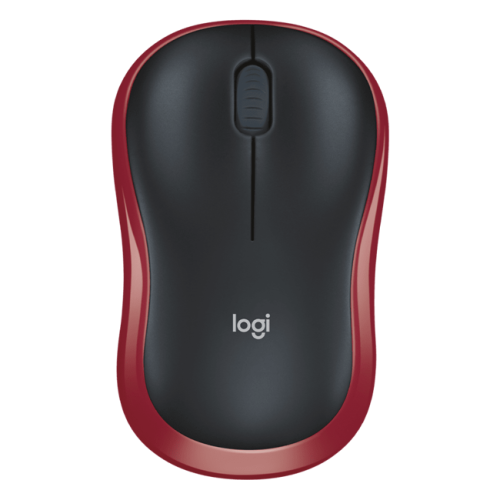 LOGITECH M185 Wireless Mouse - RED - EER2