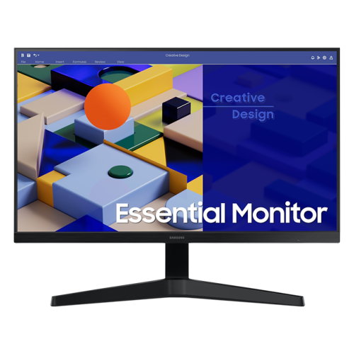 Samsung - 27" LS27C310EAEXXS  LED Monitor,  IPS, 75Hz, 5mc, FHD (1920x1080),  HDMI, DVI, Black