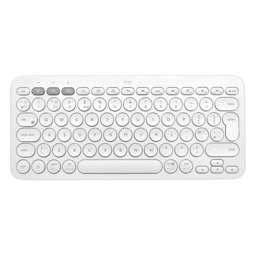 LOGITECH K380 Multi-Device Bluetooth Keyboard - OFF-WHITE - RUS