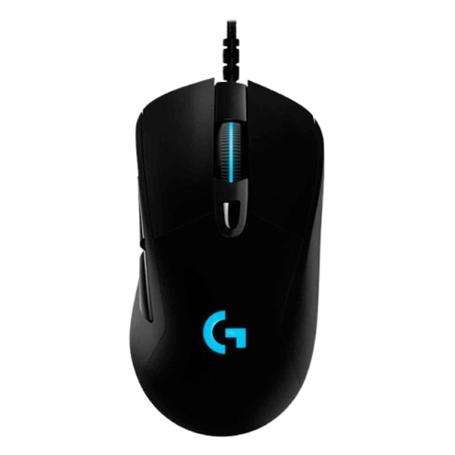 LOGITECH G403 HERO LIGHTSYNC Corded Gaming Mouse - BLACK - USB - EER2