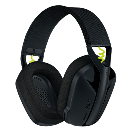 LOGITECH G435 LIGHTSPEED Wireless Gaming Headset - BLACK