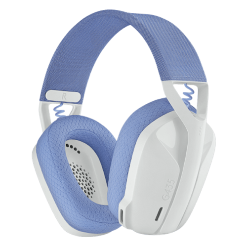 LOGITECH G435 LIGHTSPEED Wireless Gaming Headset - WHITE