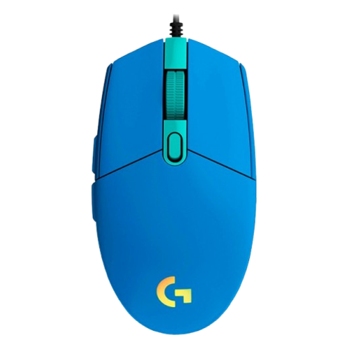 LOGITECH G102 LIGHTSYNC Corded Gaming Mouse - BLUE - USB - EER