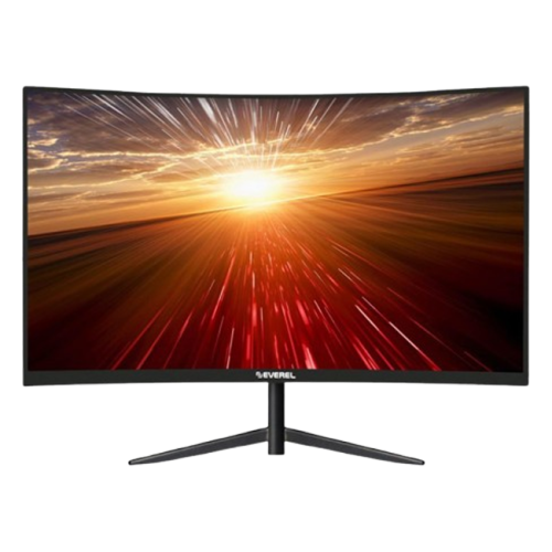 EVEREL 24EC3300 -24" Curved monitor (VGA+HDMI+DC) VA FLAT 100hz  Black