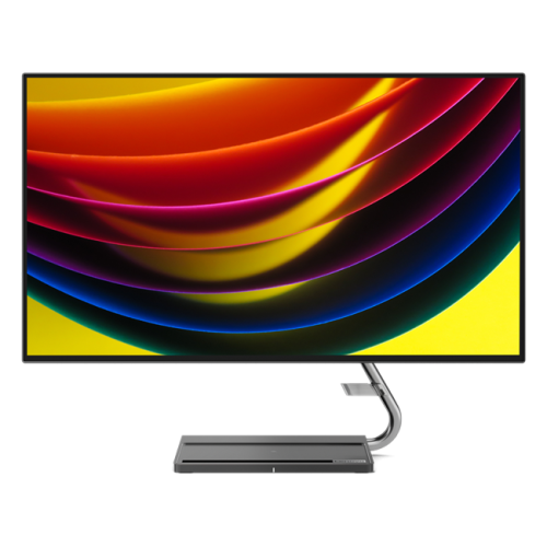 Lenovo - 27" Qreator Monitor, IPS, 60Hz, 4mc, UHD(3840x2160) 4K, HDMI+DP+TypeC, Iron Grey