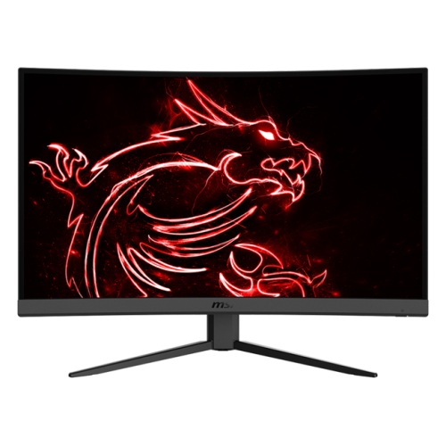 MSI - 27" G27C4 E3 Gaming Curved Monitor, VA, 1mc, 180hz, FHD (1920x1080), HDMI+DP, Black