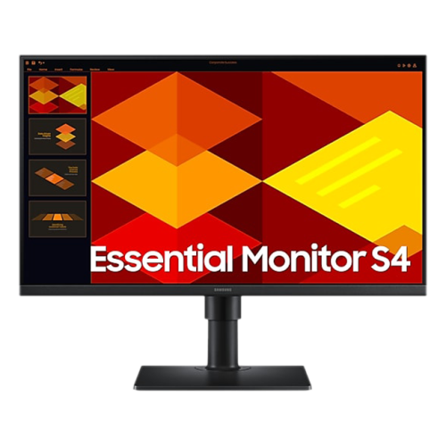 Samsung - 24" LS24D400GAIXCI LED Monitor,  IPS, 100Hz, 5mc, FHD (1920x1080), High adjustable, HDMI, DVI, Black