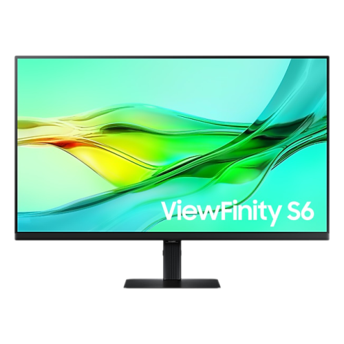 Samsung - 32" ViewFinity S6 S32D604UAIXCI, IPS, 100Hz, QHD (2560x1440) 2K, HDMI, DisplayPort, Type-C, Black