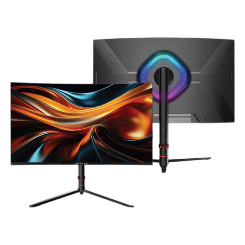 ZIFFLER 32ZG240-32"  Curved monitor (DP+2HDMI+TYPE-C) VA  panel 240hz RGB  R1800 HAS stand